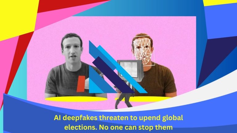 AI deepfakes threaten to upend global elections. No one can stop them